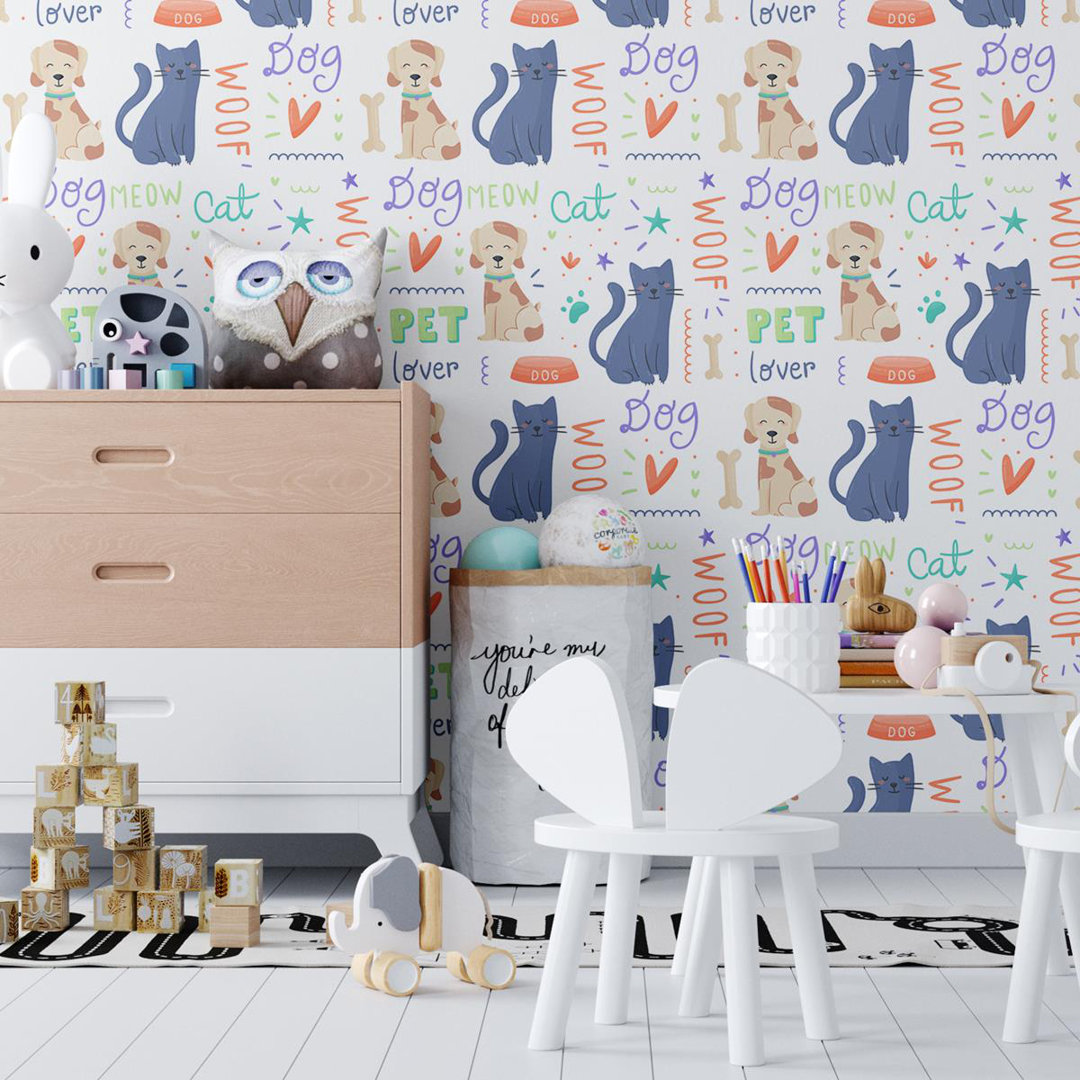 Bigby Peel & Stick Roll Zoomie Kids