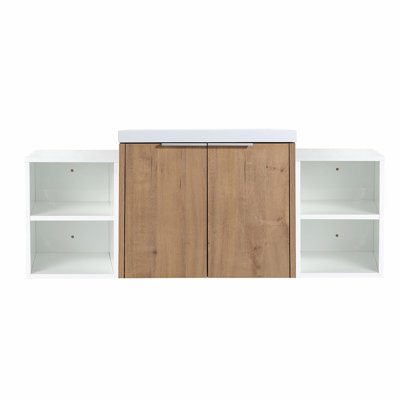 47.68'' Single Bathroom Vanity with Top