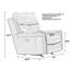 Hildi Italian Leather Power Recliner