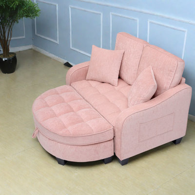 Modern Sofas with Storage, Corduroy Foam Loveseat, Compact Home Lounge