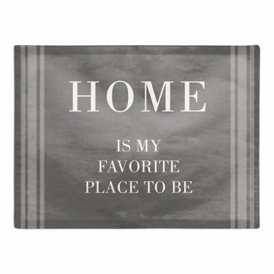 Cotton No Pattern Rectangle Placemat