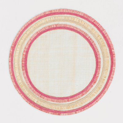 100% Abaca Round Placemats