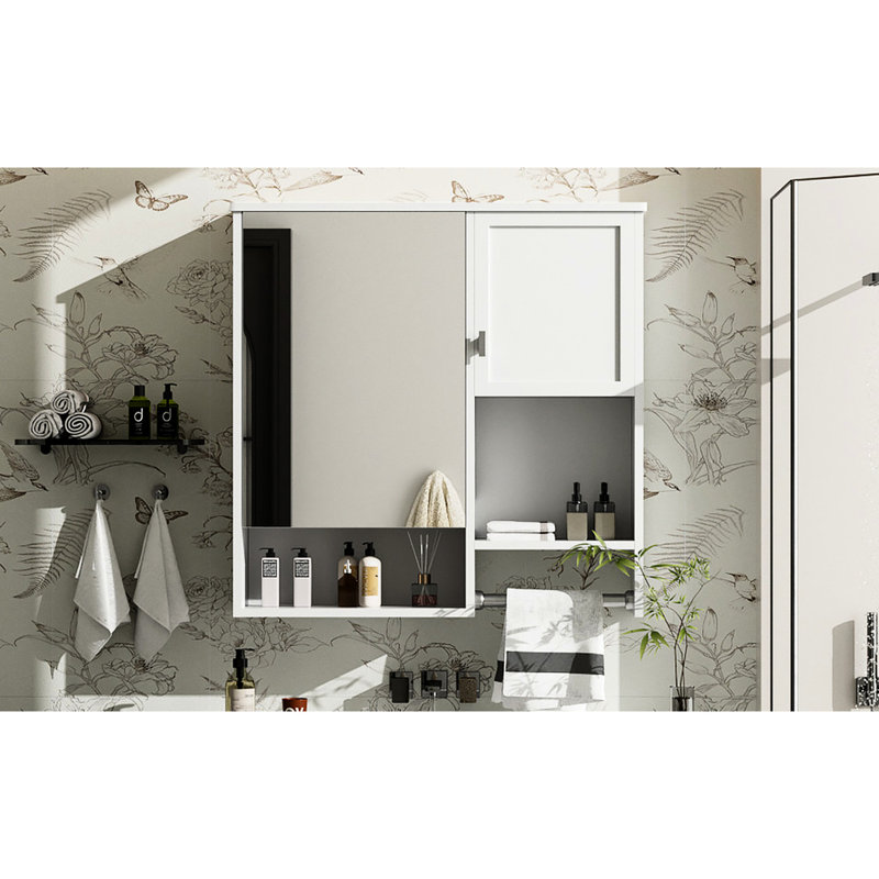 Luminaire de salle de bain mural moderne - l'esthétique de l'unité 29 po x 28 po permet d'économiser de l'espace et d'ajouter du rangement