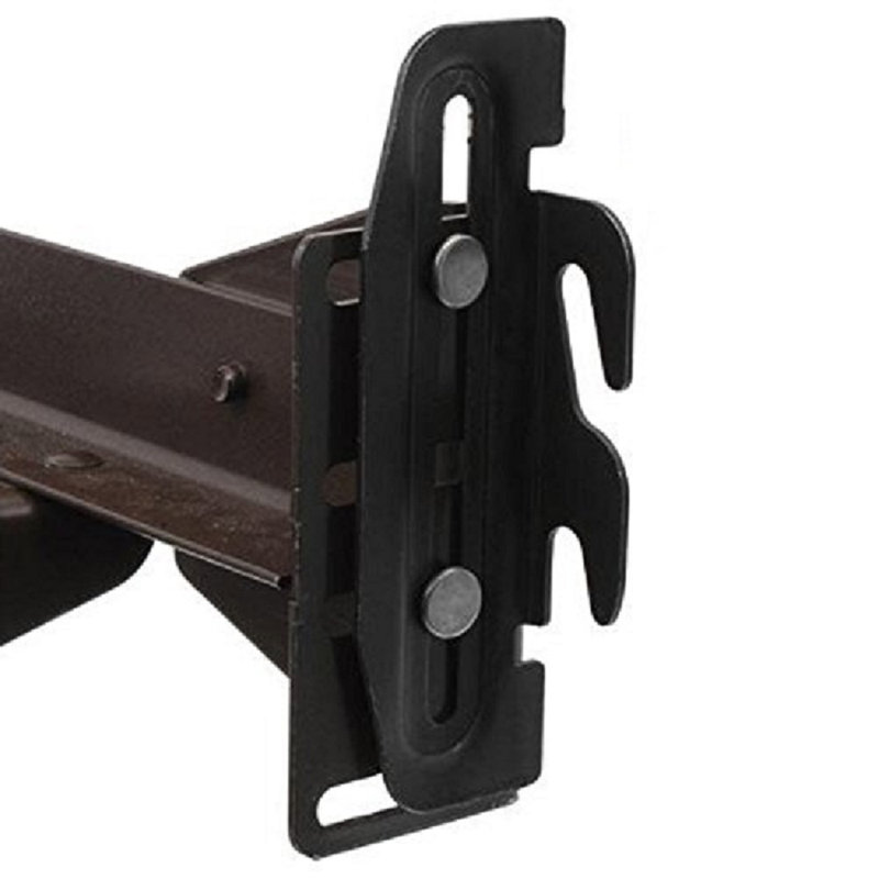 bedCLAW #35 Hook Plate Conversion Adapter Kit for Using a Bolt-On Frame with a Hook-On Headboard