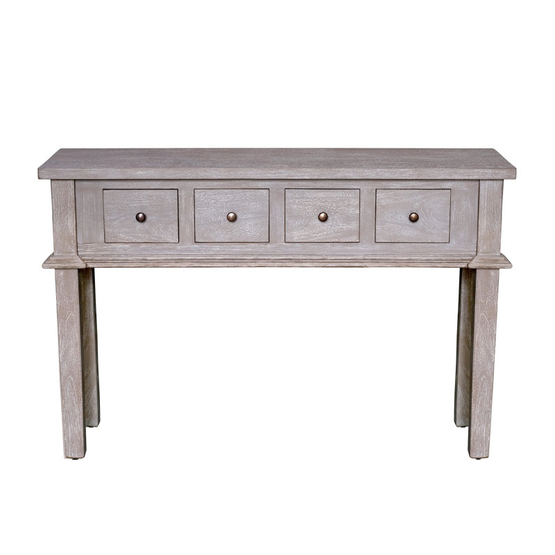 Console Marsha, Gris mangue rustique
