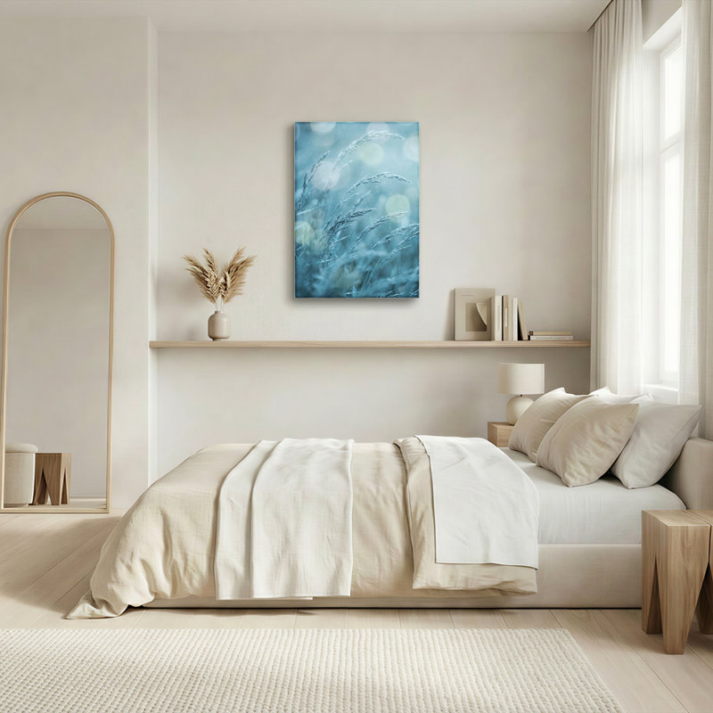 «Blue Grass», reproduction d'art sur toile, ensemble de 1, 48"H x 36"W, Wrapped Canvas