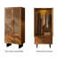 Simple and Retro Wicker Wardrobe