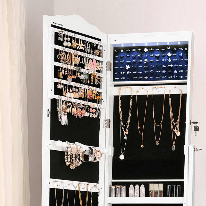 Armoire pour bijoux avec miroir Tomasso