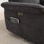 Causeuse inclinable rembourrée avec causeuse inclinable et haut-parleurs Bluetooth