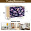 Buffet Buffet avec rangement Mystical Floral Universe Celestial avec 2 portes pour le salon et la cuisine