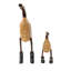 Ensemble de 2 figurines décoratives en bois naturel Erk-106888527