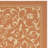 Arneshia Floral Terracotta/Natural Area Indoor/Outdoor Area Rug-2128888257