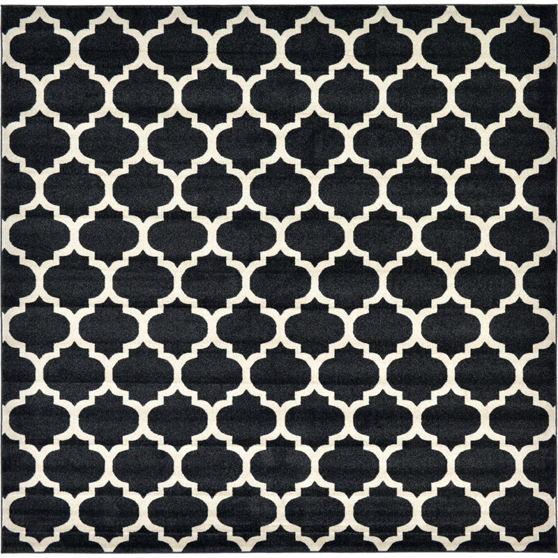Molly Geometric Indoor Rug, Square 10'