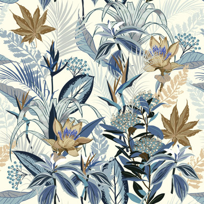 Affric Peel & Stick Floral Roll
