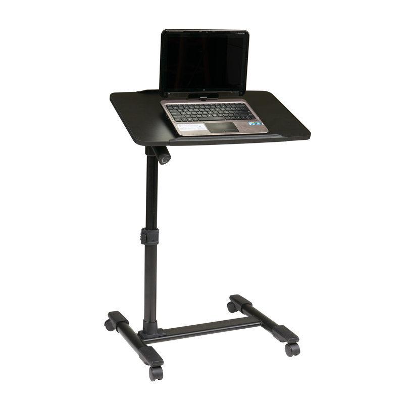 Chariot pour ordinateur portable réglable, Noir