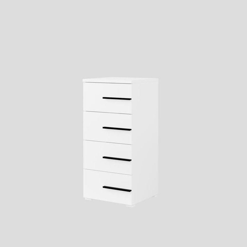 Shontina 45cm W Chest of Drawers, Chic White