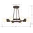 Areyana 8 - Light 15.25" Chandelier Style Geometric Directional & Spotlight