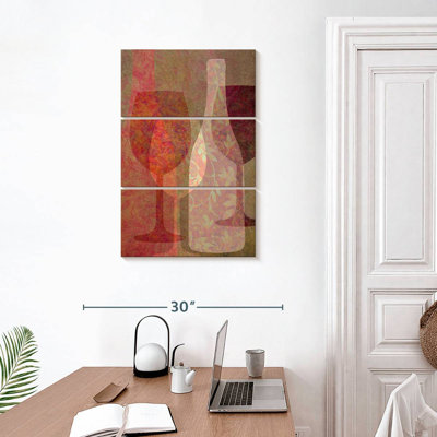 Yarlin Wine Bottle And Glasses