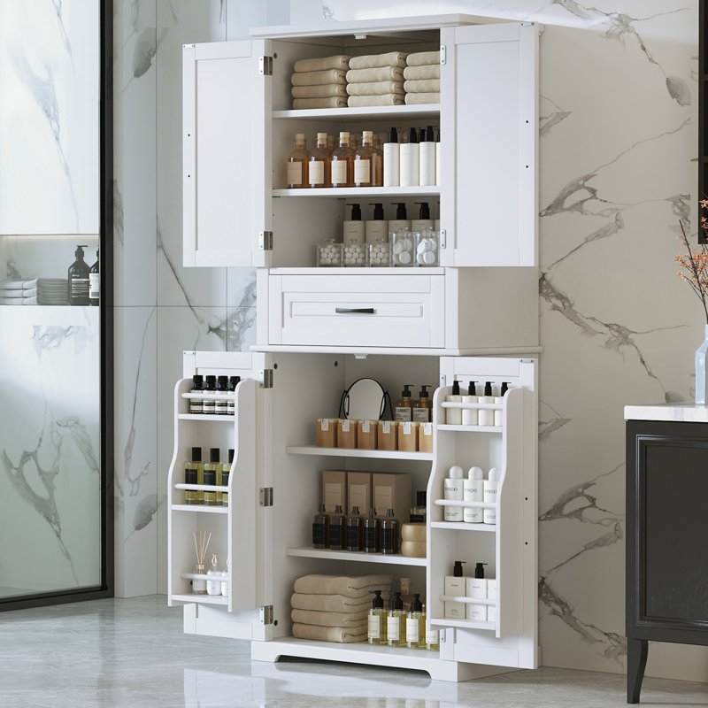 Armoire de rangement moderne et minimaliste pour salle de bain