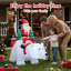 Weather Resistant Polyester Freestanding Christmas Decoration