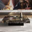 Table basse carrée en marbre de style luxueux-1278827353