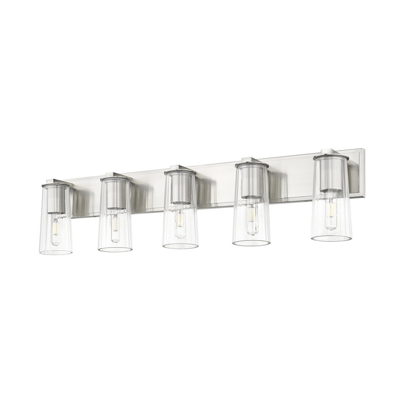 Esma 5 Light Vanity, Brushed Nickel