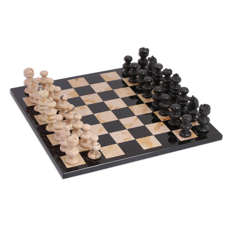 Sausalito Wrought Studio™ Marble / Granite Chess