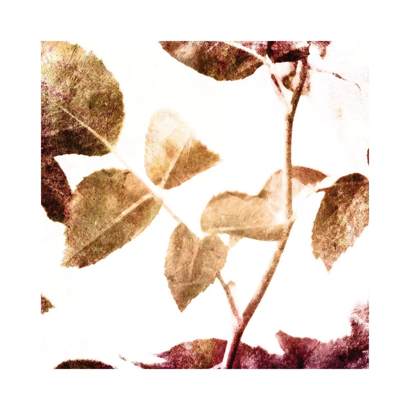 Fall Universal Leaves II by Milli Villa - Wrapped Canvas Gallery-Wrapped Canvas Giclée, 30.48 cm H x 30.48 cm W