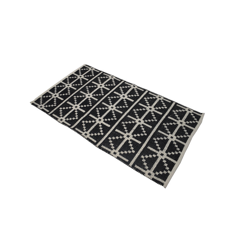 Helotes Geometric Hand Woven 70cm X 120cm Indoor / Outdoor Area Rug