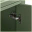 Meuble de salle de bain autoportant de 70,5 cm (27,8 po) vert seulement, meuble de rangement compact pour l'organisation de la salle de bain