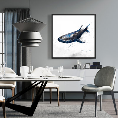 «Abstract Whale Shark» sur toile