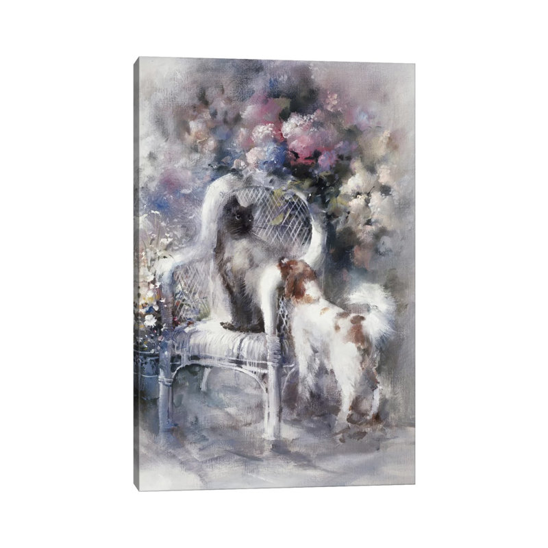 Friendship I 1 Piece Wrapped Canvas Painting, 101.6 cm H x 66.04 cm W x 3.175 cm D