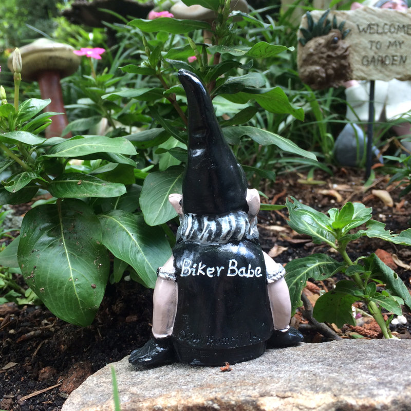 Statues de gnome de motards