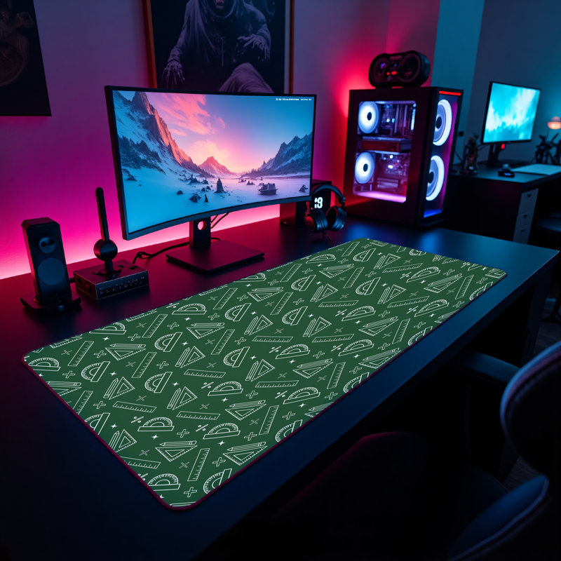 Polyester Desk Pad, 23.6x13.8