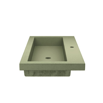 Trough Handmade Rectangular Bathroom Sink
