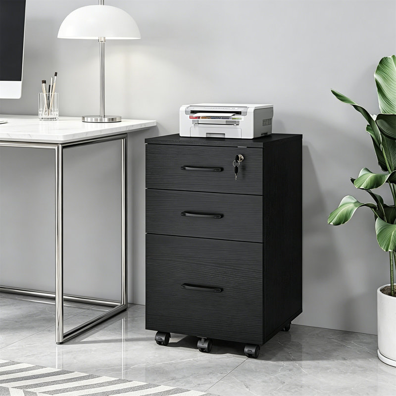 40cm Wide 3 -Drawer File Cabinet