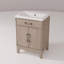 Meuble-lavabo simple 24 po X P 18 po D, avec plateau en acrylique-331882178