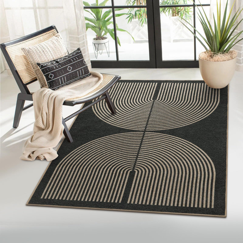 Tapis moderne Modern Rainbow Easy, 3X5 Patio