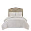 Ensemble de housse de couette en chenille de coton touffeté à motif de palmier Bahari-885056364