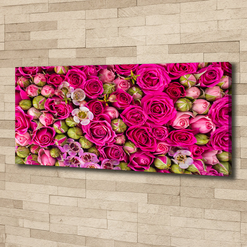 Roses - No Frame Print on Canvas