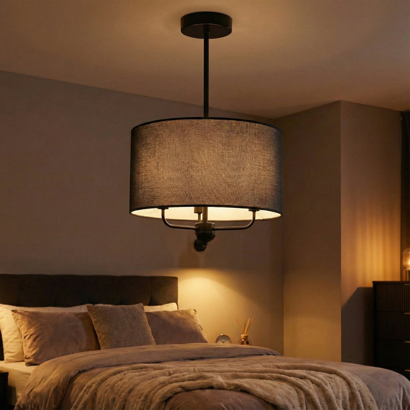 Oasis 1-Light Bamboo Chandelier
