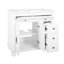 Meuble-lavabo de style campagne Mid-Century avec rangement spacieux et structure en bois massif-1917870366