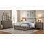 Walker Brown Oak Queen 4-piece Bedroom Set