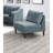 Modern 6Pcs Modular , Fabric, 4 One Arm Chairs, 1 Armless Chair, , Mineral Color Living Room Allure With 4X 1X Cozy
