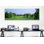 Vue panoramique d'un terrain de golf, Baltimore Country Club, Maryland, États-Unis par Panoramic Images - Reproduction de giclée sur toile tendue avec châssis