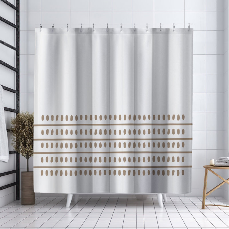 Rideau de douche Coco, Beige
