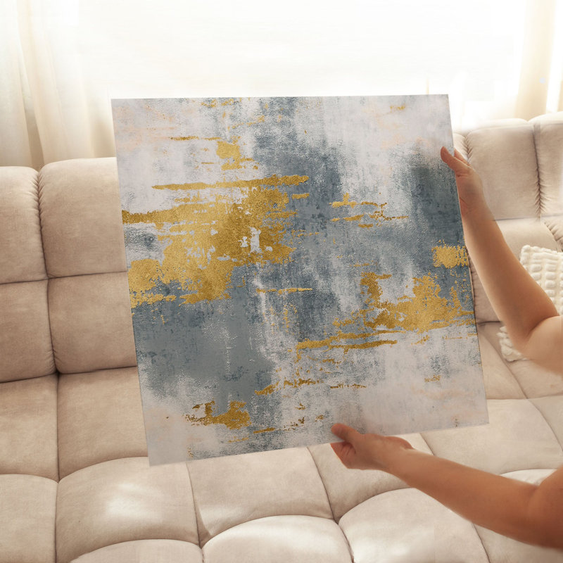 Abstract Lucid Shift Transitional Unframed Art Print, 10" H x 10" W