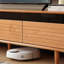 Meuble télé en bois massif de style japonais-107362563