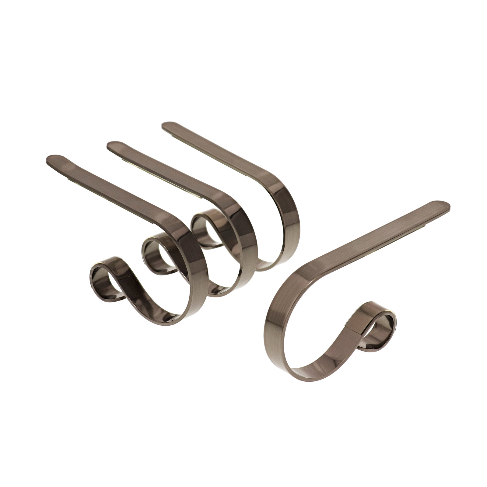 Stocking Holder, Brushed Nickel
