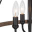 Burkhead 4-Light Lantern Geometric Chandelier